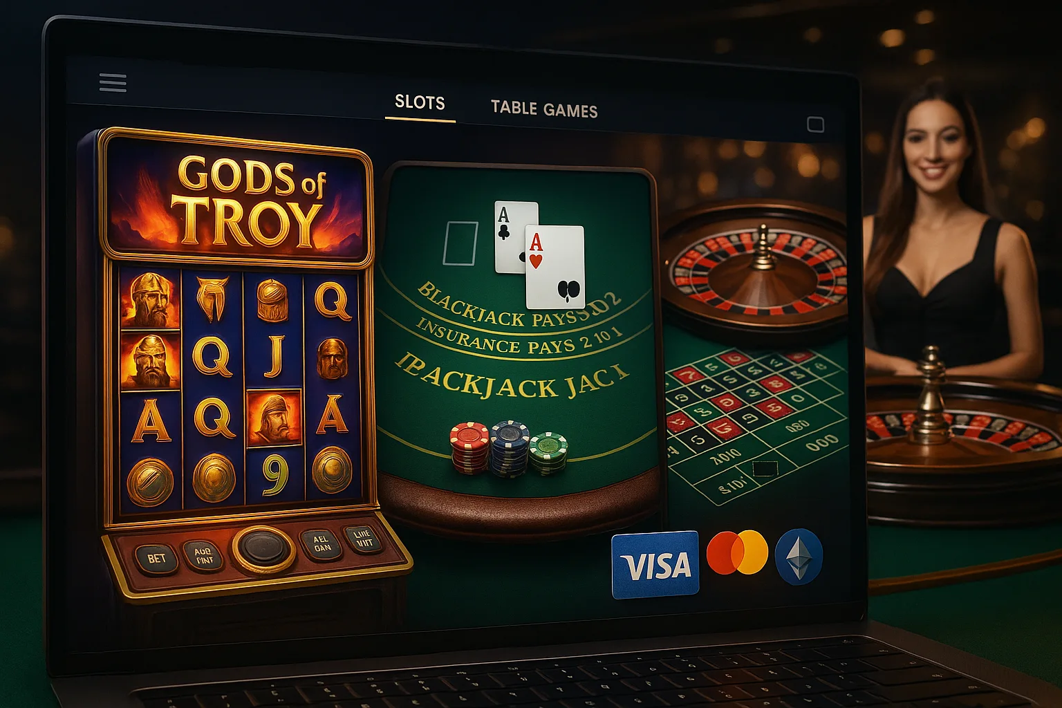 Jogos de cassino online BRLWIN