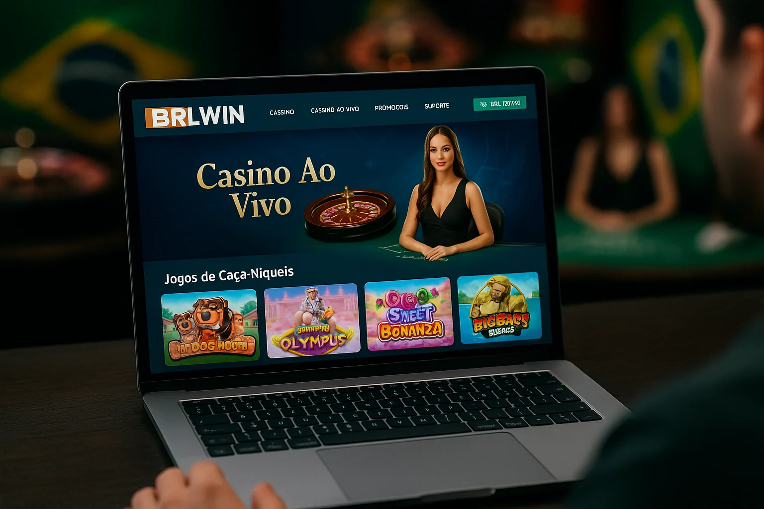 Jogos de cassino online inovadores e emocionantes na BRLWIN