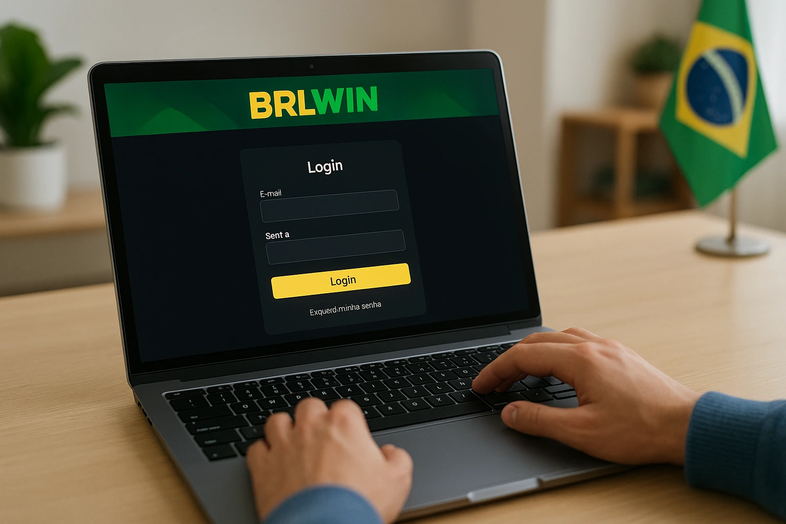 Não Perca tempo, o rRgistro na site BRLWIN